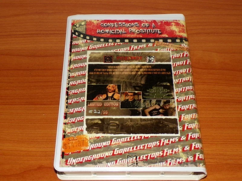 Confession of a Homicidal Prostitute Clamshell Big Hardbox Limited 3 Poster Gore - Image 2 of 4