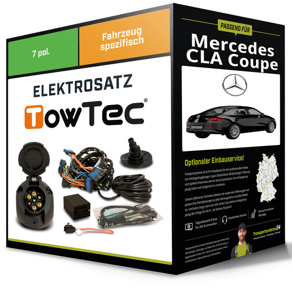 Elektrosatz 7-Pol Spezifisch für Mercedes CLA Coupe 05.2019-Jetzt NEU-image