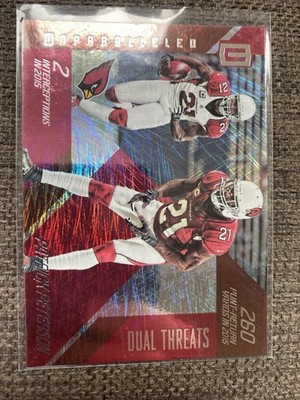 2016 Panini Unparalleled Patrick Peterson Dual Threats #DT-5 Arizona Cardinals