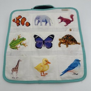 Lovevery Quilted Critter Pockets Soft Animal Matching Montessori Complete Set