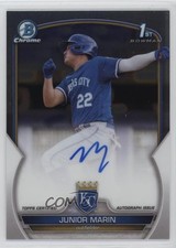 2023 Bowman Chrome Prospect Auto Junior Marin #CPA-JMN Auto 18t1