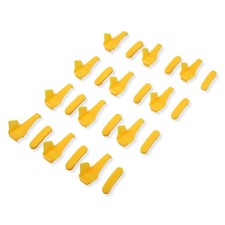Tire Machine Rim Protector Plastic Insert 2.36"x1.02"x1.10" 12-Pack