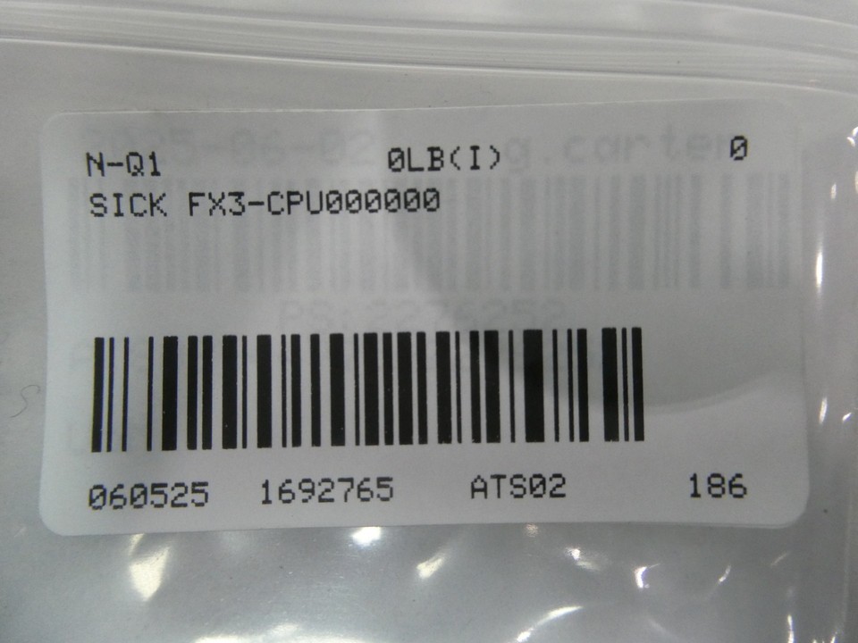 Sick FX3-CPU000000 1043783 Flexi Soft Safety Controller Module | eBay