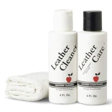 	Apple Brand Leather Cleaner & Conditioner Kit - for Use On Leather Purses	