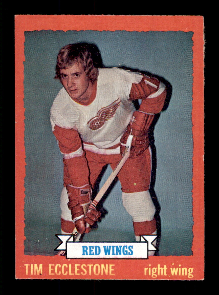 1973-74 Topps #124 Tim Ecclestone - Crease Free