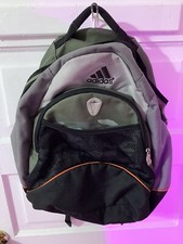 Adidas Backpack Gray/Black/Camo School, Hiking, Sports, Everyday Use