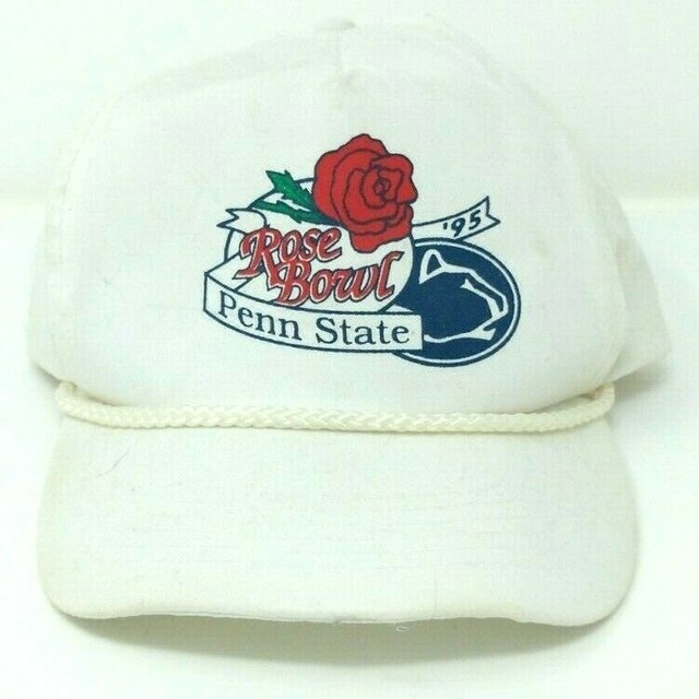 1995 Rose Bowl Penn State 95’ Nittany Lions Vintage Strapback Cap White