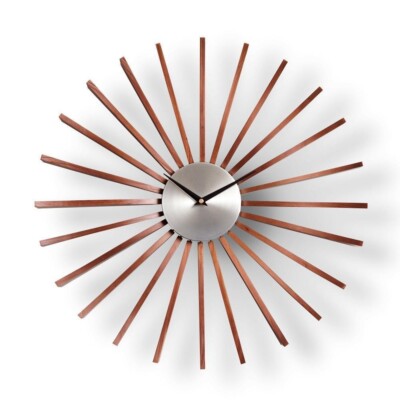 George Nelson Flutter Clock DAIVA Wall Clock Bench Designer