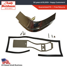 1963 Plymouth Valiant Left Side Taillamp Housing Chrome W Gasket 2243063 Nos.