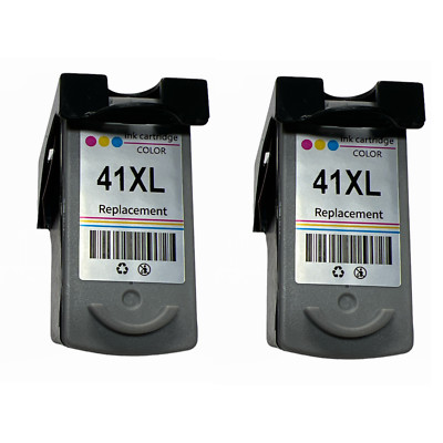 2pk CL-41XL Color High Yield Ink Cartridge for Canon PIXMA iP1600 ...