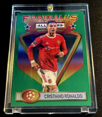 CRISTIANO RONALDO MANCHESTER UNITED 2022 TOPPS FINEST #7
