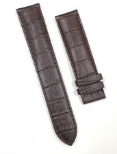 Genuine Tissot Leather Alligator Grain 19mm x 18mm Brown Band Strap