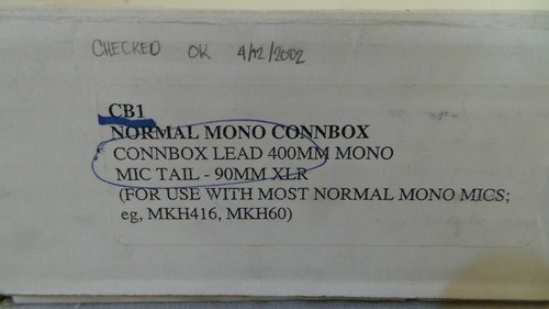 RYCOTE CB1 NORMAL MONO CONNBOX - Picture 2 of 8