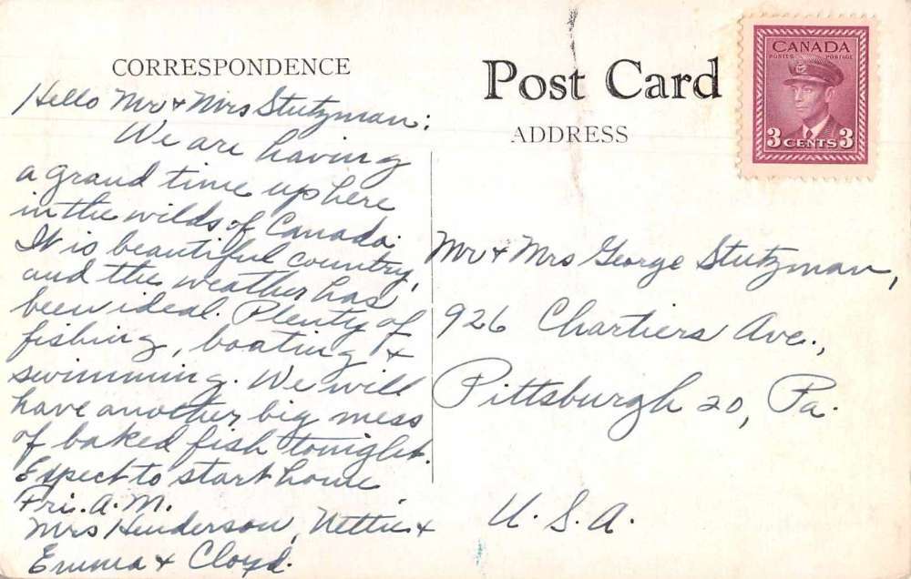 Arden Ontario Canada Lake View Fishing Antique Postcard J79965 eBay