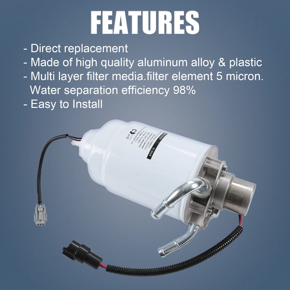 Fuel Filter Housing For GM Duramax 6.6L 2004-2013 Chevrolet Silverado 2500 HD - Image 2 of 4