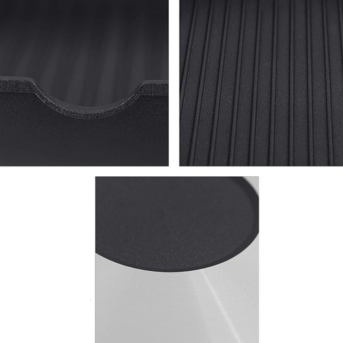 Bistecchiera in Alluminio Quadrata 26x26 Manico Pieghevole INDUZIONE Griglia 534 - Foto 5 di 6