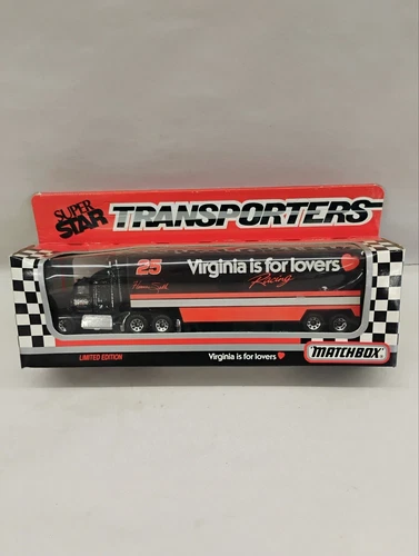 1993 Matchbox Super Star Virginia Is For Lovers Transporter #25