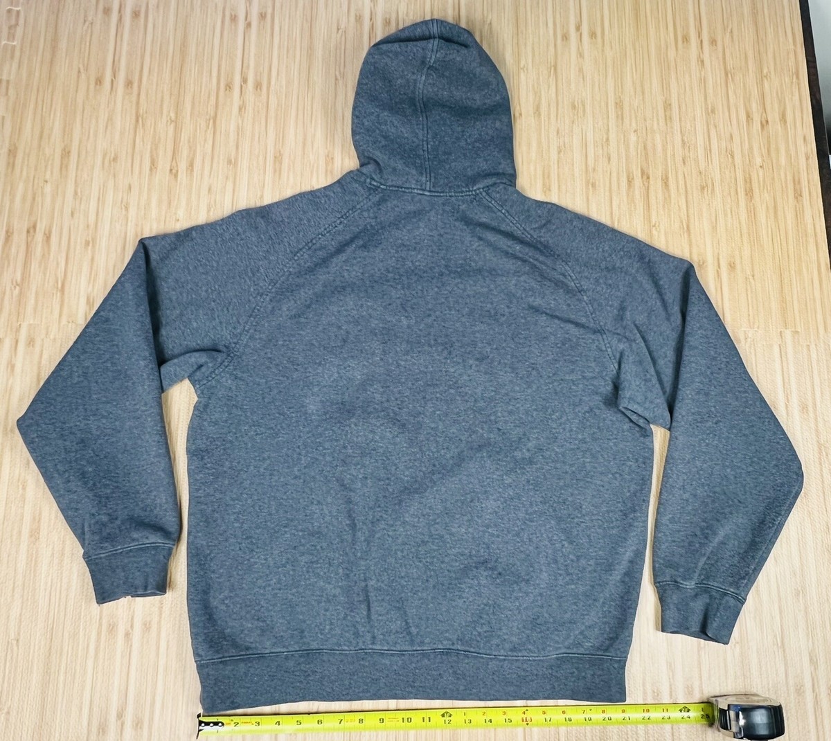 NIKE Vintage Center Swoosh Hoodie Men's XL Gray Tag Y2K NIKE Vintage Center Swoosh Hoodie Men's XL Gray Tag Y2K