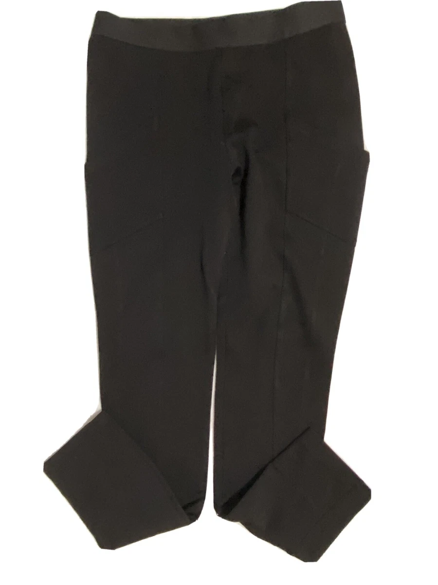 BCBG MaxAzria Andrei Black Stretch Leggings Size Small Side