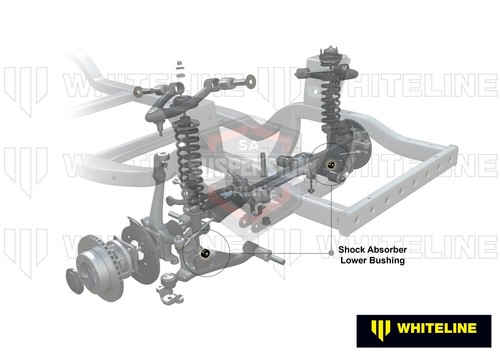 Whiteline W33336 - Shock Absorber - Bushing Kit (Bush- shock absorber) - Picture 5 of 6