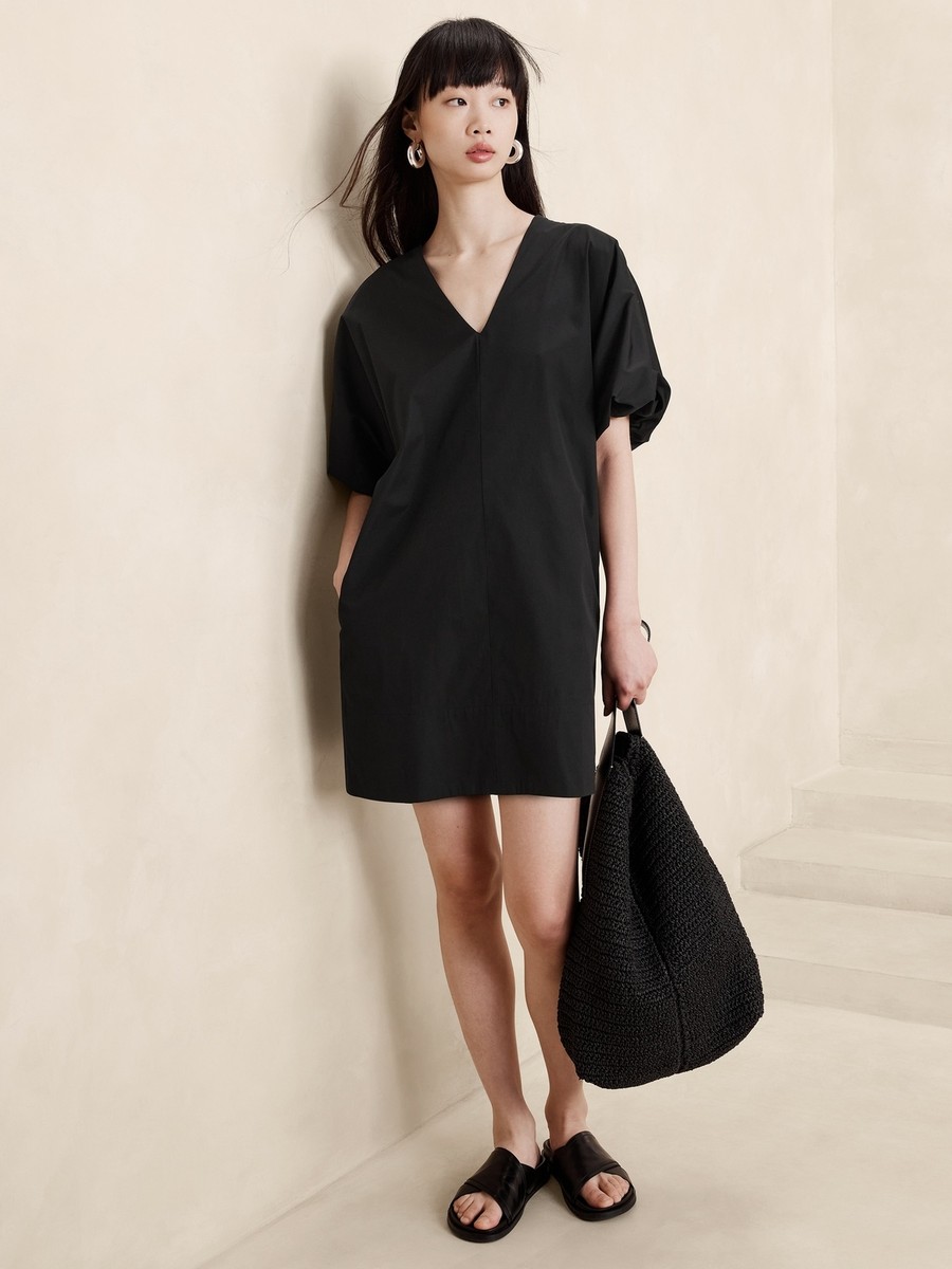 BANANA REPUBLIC Livia Poplin Mini Dress NWT