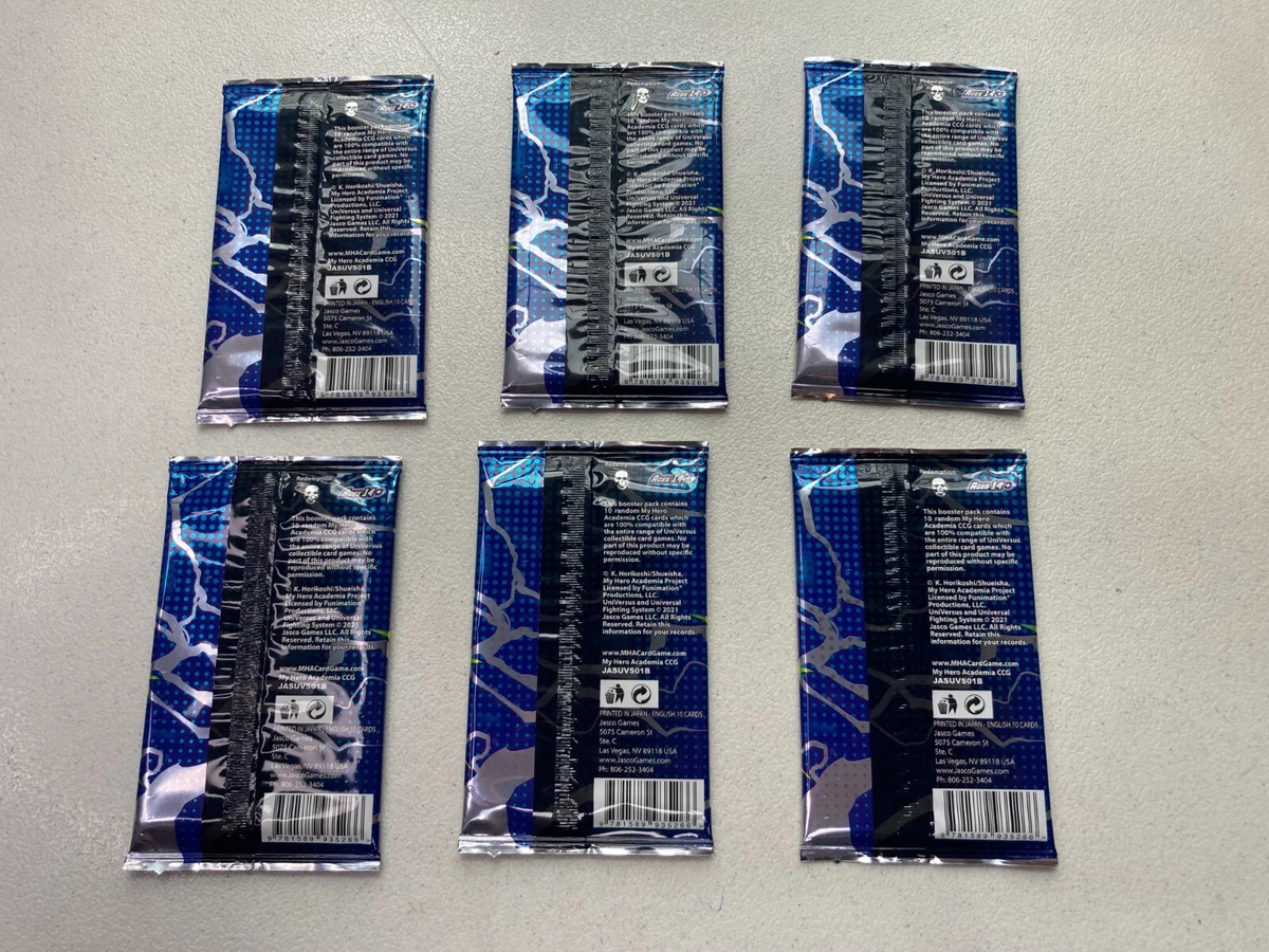 My Hero Academia Collectible Card Game Booster Pack Wave 1