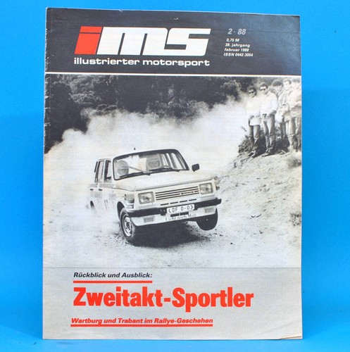 DDR Illustrierter Motorsport IMS 2 1988 Ford Ghia Suzuki Swift Trabi Wartburg D