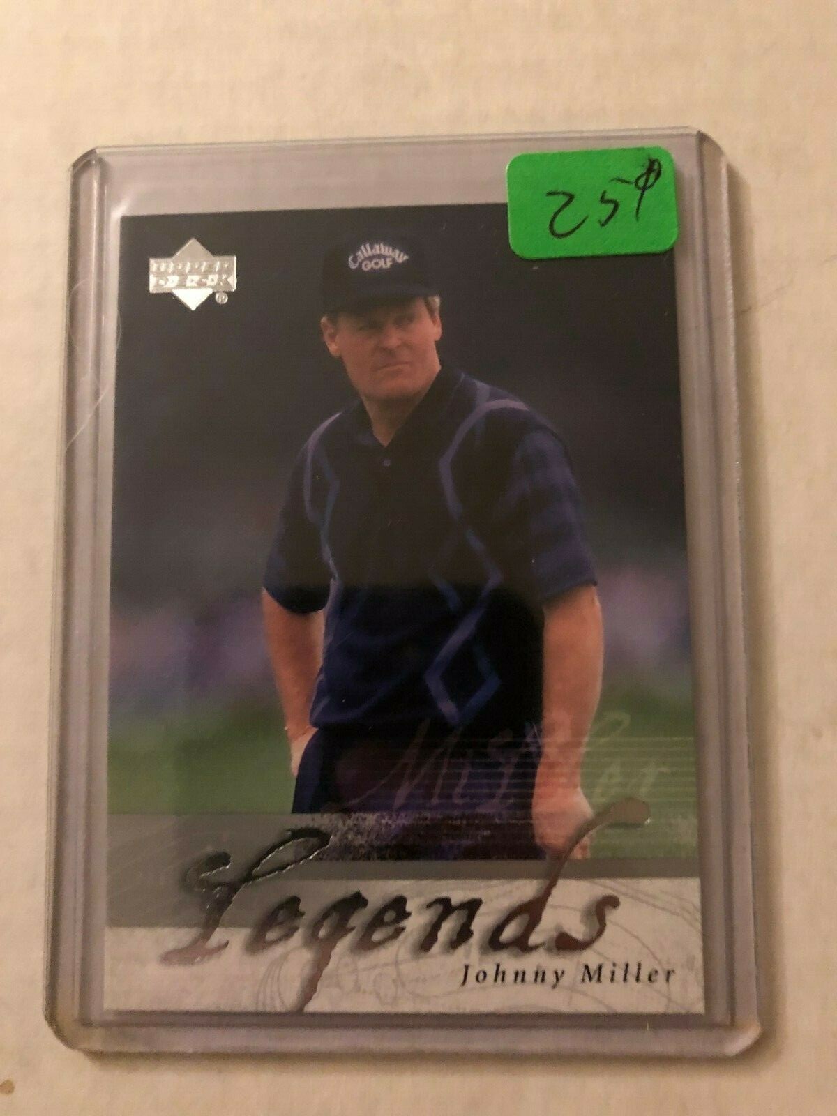 2002 Upper Deck Legends #49 Johnny Miller