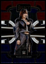 2024 Panini Select WWE Blair Davenport #4 Red and Blue