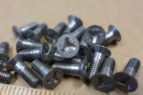 x20 TRI-SLOT FLAT TITANIUM MACHINE BOLT/SCREW (3/16 x 10-32 x 1/2") NAS5803-U3 - Picture 3 of 3
