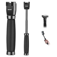 NEEWER 12''Telescoping Interview Wireless Lavalier Mic Handle for Go II DJI
