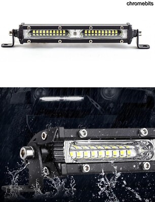 18'' 7'' 180cm 12V 24V Ultra Thin Slim Off-Road SUV ATV LED Work Light