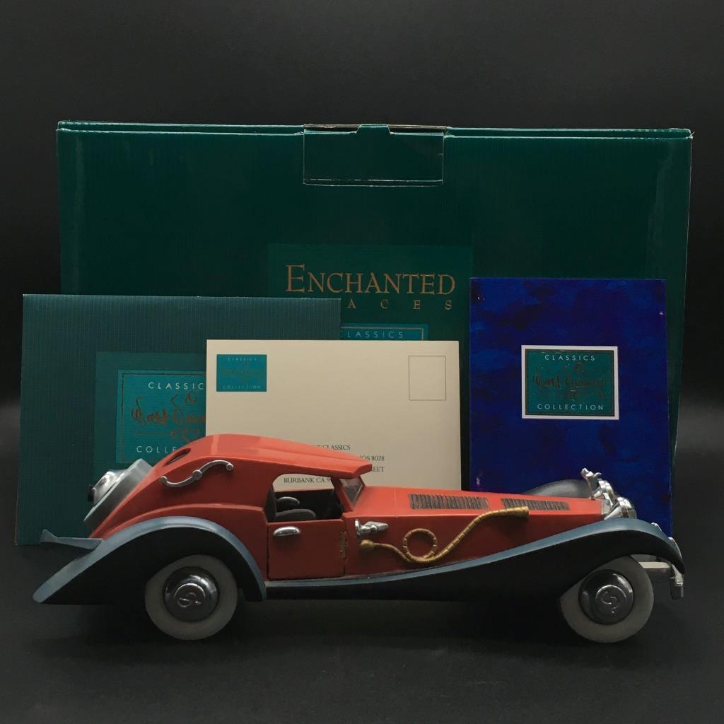 WDCC DISNEY 101 DALMATIANS - CRUELLA'S CAR FIGURINE BOX + COA D23
