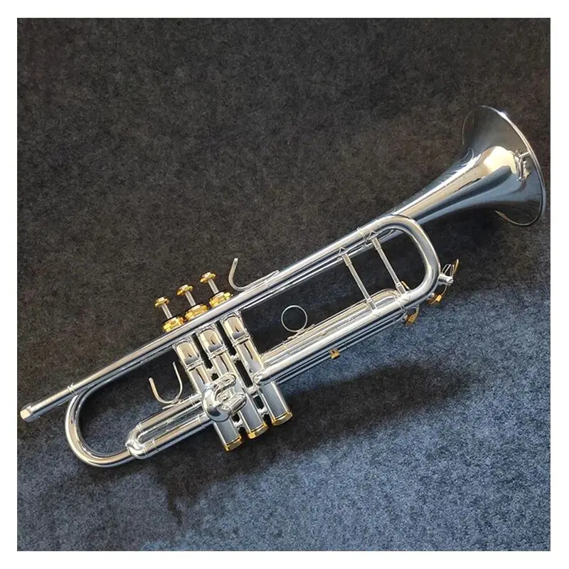 Made in Japan Quality YTR-8335 Brass Silver Plated Trumpet