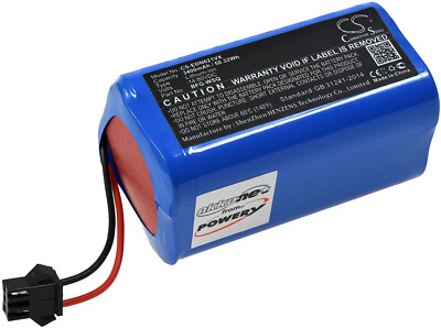 Powerakku für Saugroboter Eufy RoboVac 11S Max 14,8V 3400mAh/50,3Wh Li-Ion Blau
