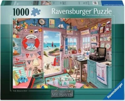 RAVENSBURGER PUZZLE*1000 TEILE*MY HAVEN 7*THE BEACH HUT*RARITÄT*NEU+OVP