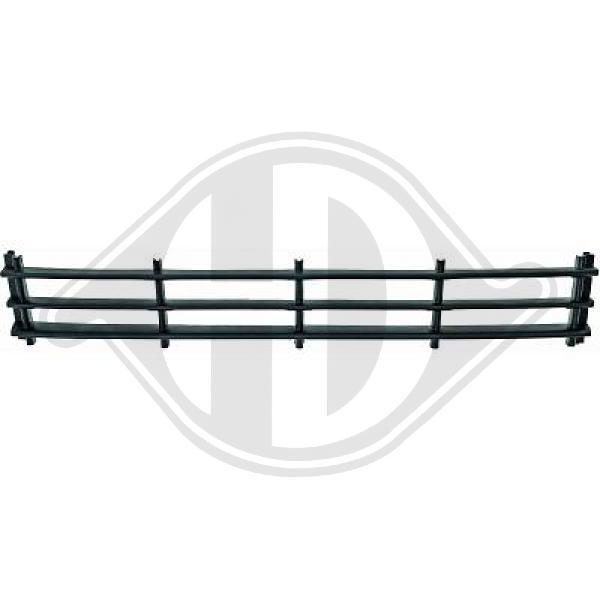 Diederichs LüFtungsgitter StoßFäNger Mitte FüR Skoda Octavia II Combi 7831045-image