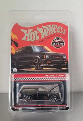 Hot Wheels RLC 1992 GMC Typhoon Black 2024