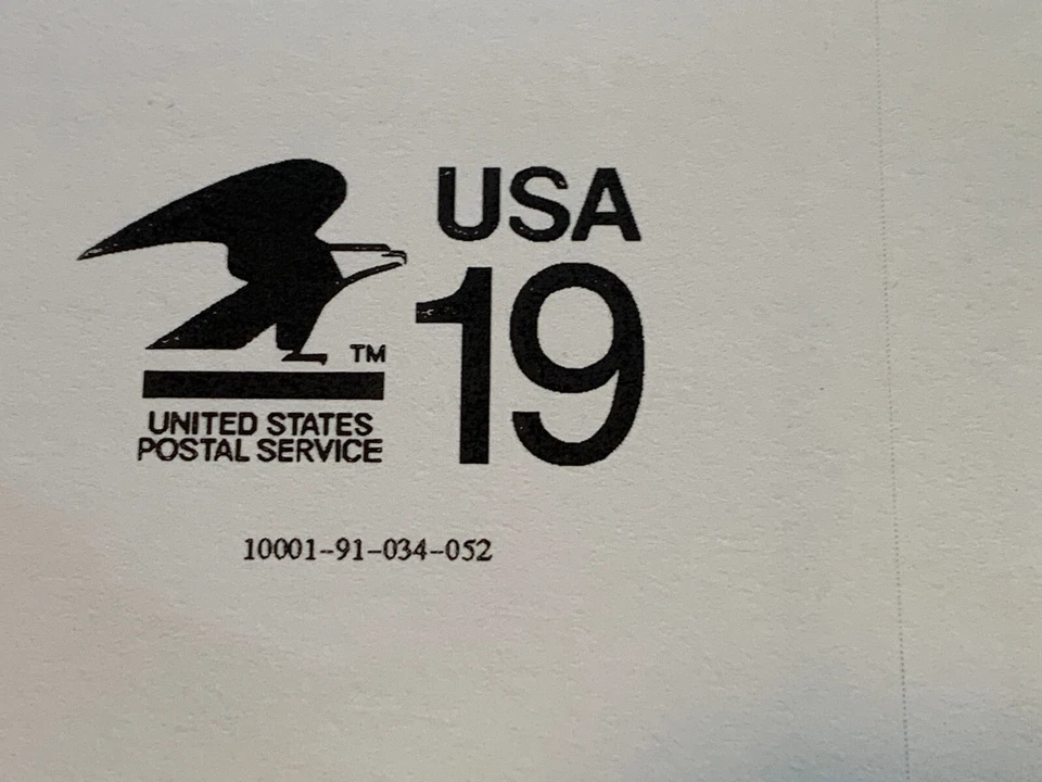 NHR US Stamps Scott CVUX2 40 Eagle Postal Buddy Card Change of Address 1991 MNH - Image 4 of 4