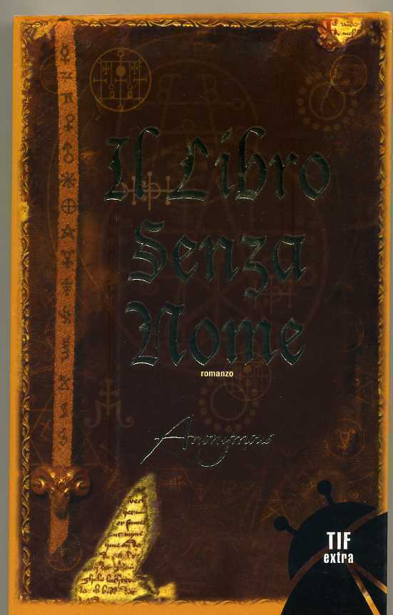 IL LIBRO SENZA NOME di Anonymous ed. Fanucci