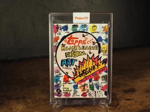 2021 Topps PROJECT 70 Wax Wrapper ARTWORK By Gregory Siff P70 932