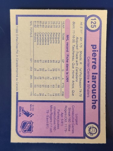 1982-83 O-Pee-Chee OPC Hockey Cards Complete Your Set You Pick Choose #1 - 133 - Picture 189 of 203
