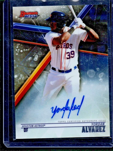 2018 Bowman's Best Best of 2018 Auto Yordan Alvarez Houston Astros #B18-YA Auto