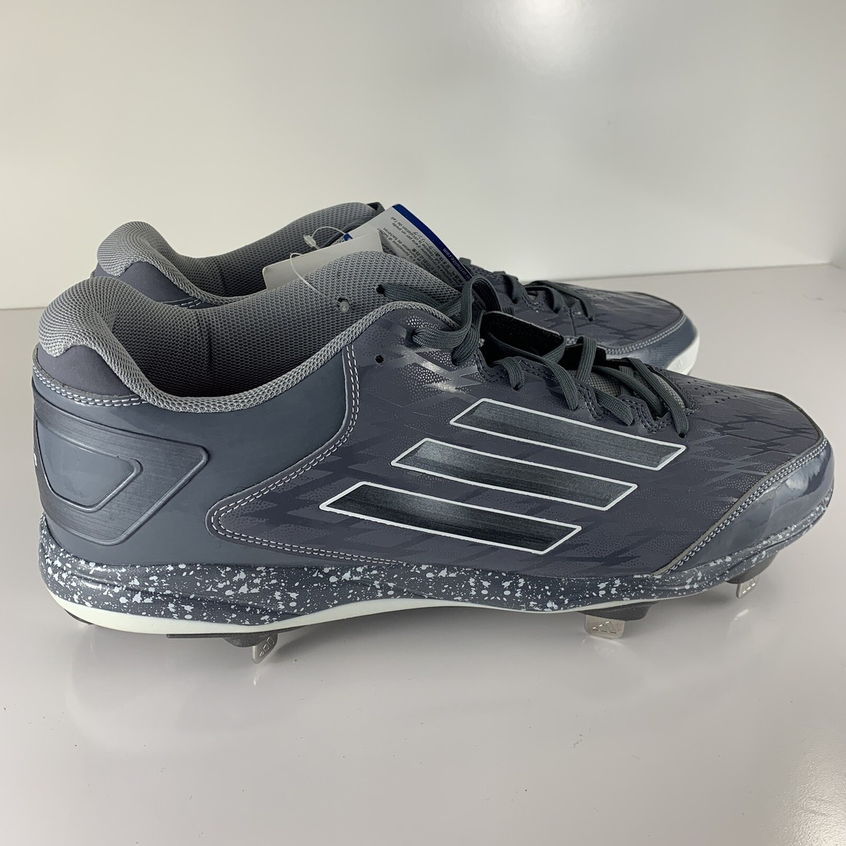 Men Adidas Baseball Power Alley 2 D74063 Onix Metallic Brand  display picture 2