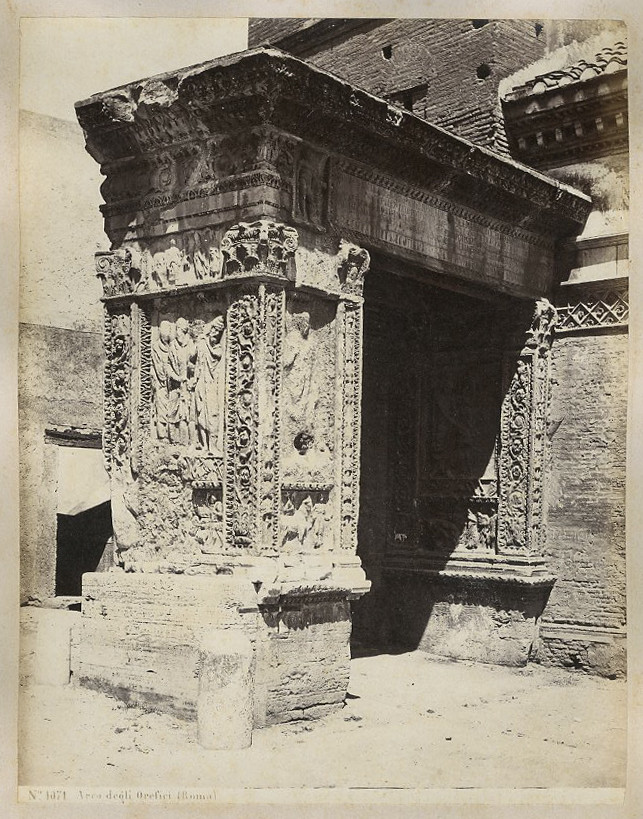 Photo Rome Roma Original Album Print Italy Italia circa 1865/70