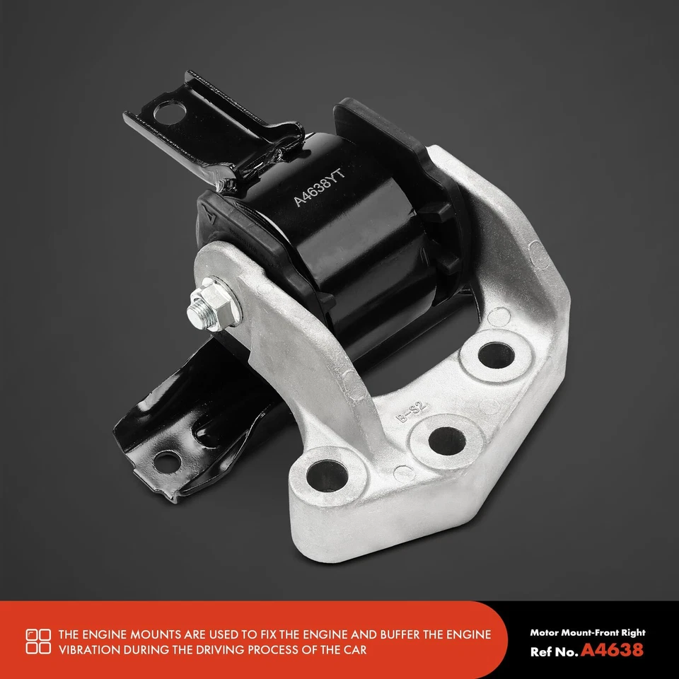 2x Montaje de motor y transmisión para Mitsubishi Outlander 2007-2013 V6 3,0 L Foto 4 de 4
