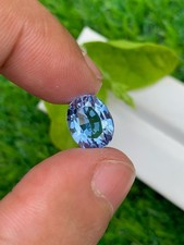 Natural Santa Maria Aquamarine Oval Cut Loose Gemstone Buy Online Brazil 4.35Ct