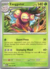 Exeggutor - 005/132 #5/132 (LP) ME01: Mega Evolution MEG Pokemon