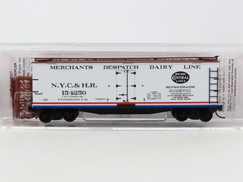 N Micro-Trains MTL 04953026 NYC&HR New York Central Lines 40' frigorífico #154250 | Zustand: Used
