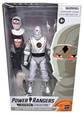 Hasbro Power Rangers Lightning Collection  Mighty Morphin Ninja White Ranger New